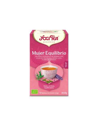 Yogi Tea Mujer equilibrio 17 filtros BIO